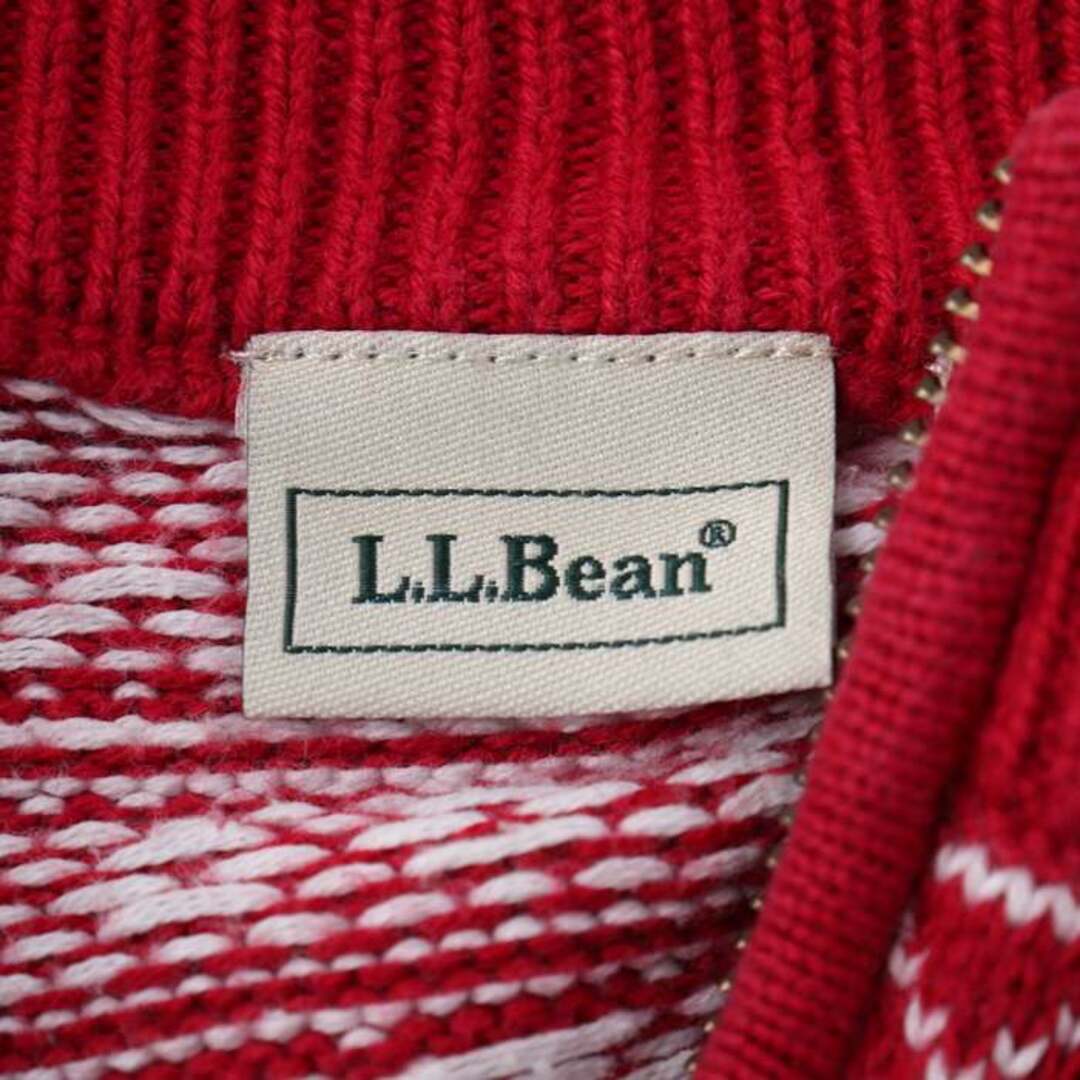 L.L.Bean - エルエルビーン 長袖セーター ニット ノルディック ハーフ