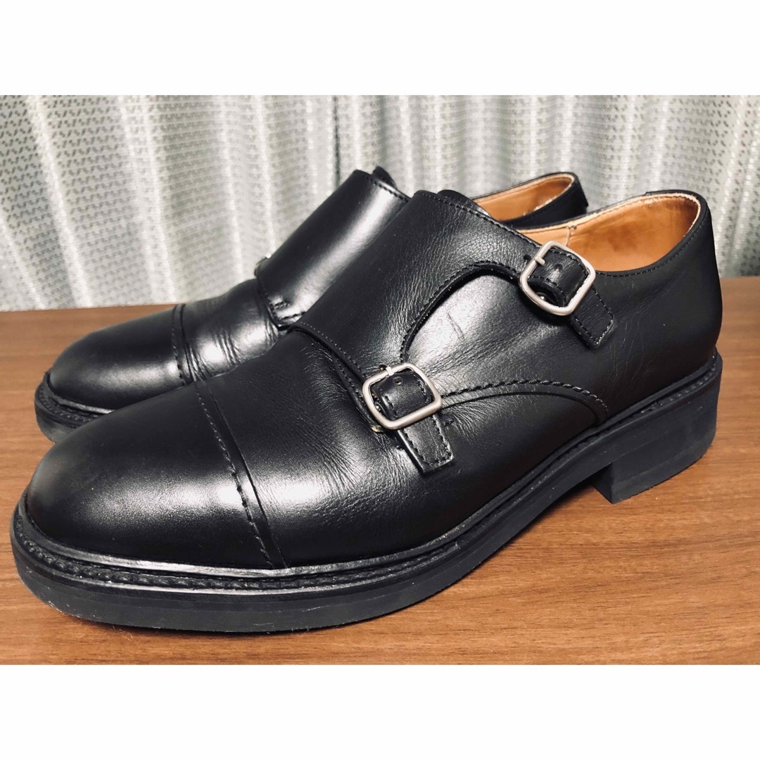 バーウィックBerwick ダブルモンク UK5.5 美品-hybridautomotive.com