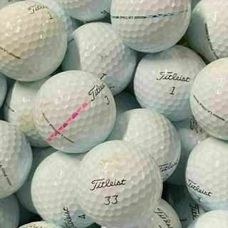 タイトリスト(Titleist)の231 ☆ロストボール タイトリストPRO V1 2023年ホワイト 20球B(その他)