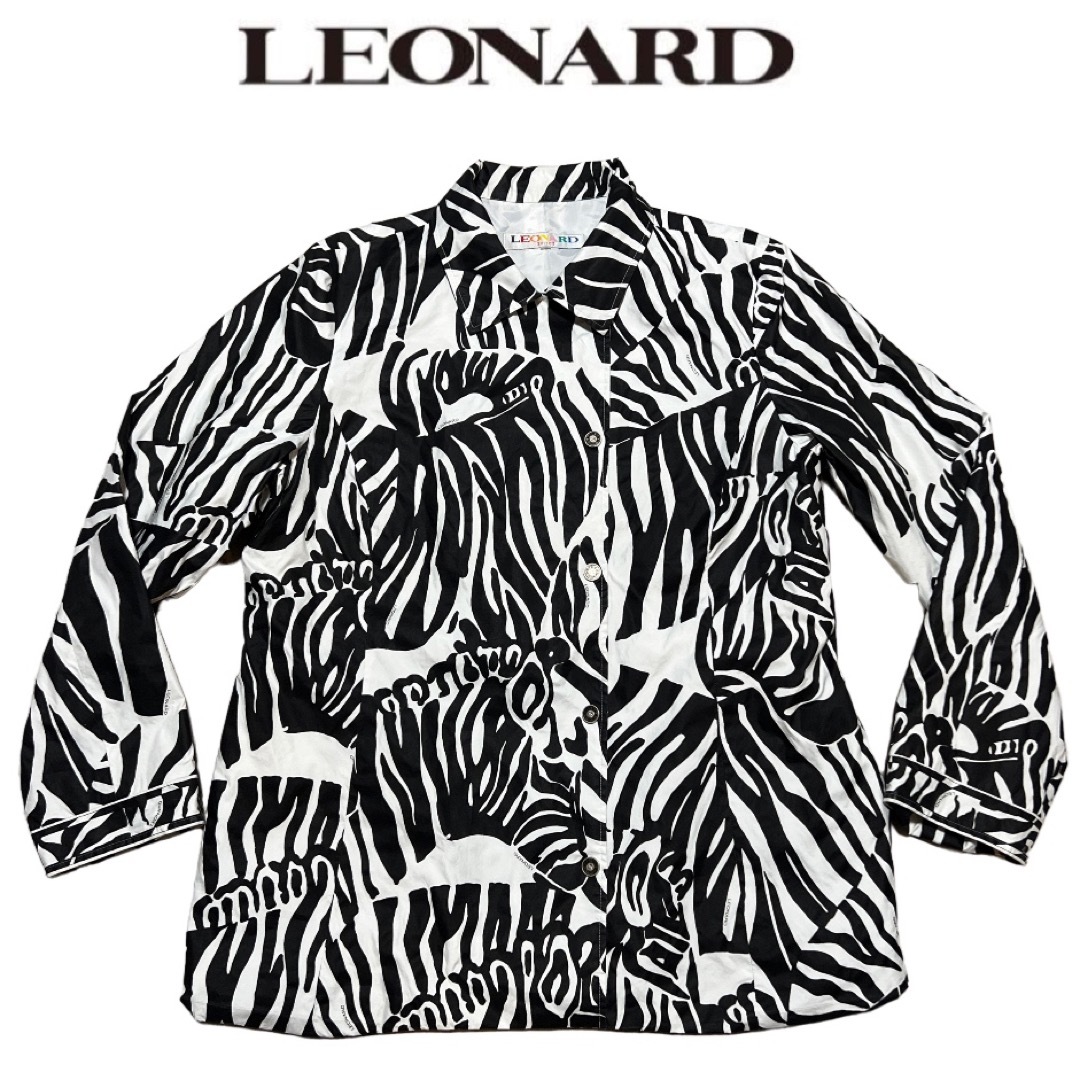 LEONARD レオナール　キルティングジャケット　Lサイズ　美品　日本製