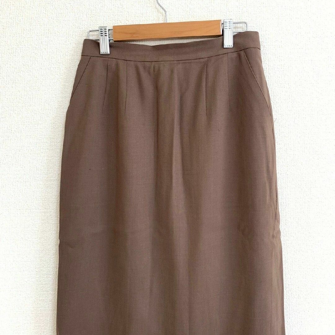 AQUA SCUTUM - aquascutum アクアスキュータム L タイトスカート