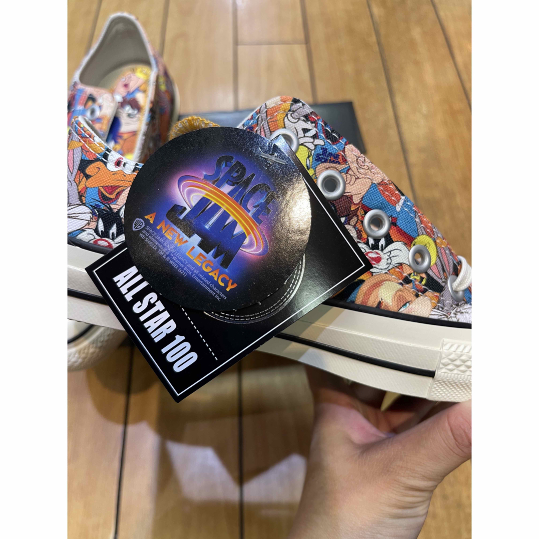 ALL STAR（CONVERSE）(オールスター)の☆新品・限定☆コンバース　オールスター　100 スペースジャム　コラボ　マルチ メンズの靴/シューズ(スニーカー)の商品写真