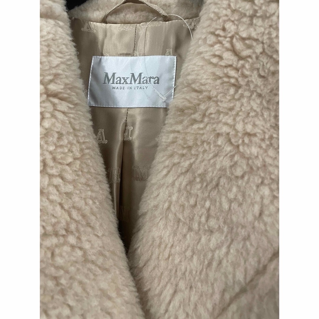 Max Mara PRIMO テディベアコート　新品タグ付き レディースのジャケット/アウター(ロングコート)の商品写真