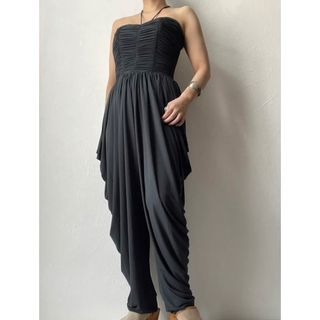 デプト(DEPT)のBare top allinone jumpsuits ベアトップオールインワン(オールインワン)