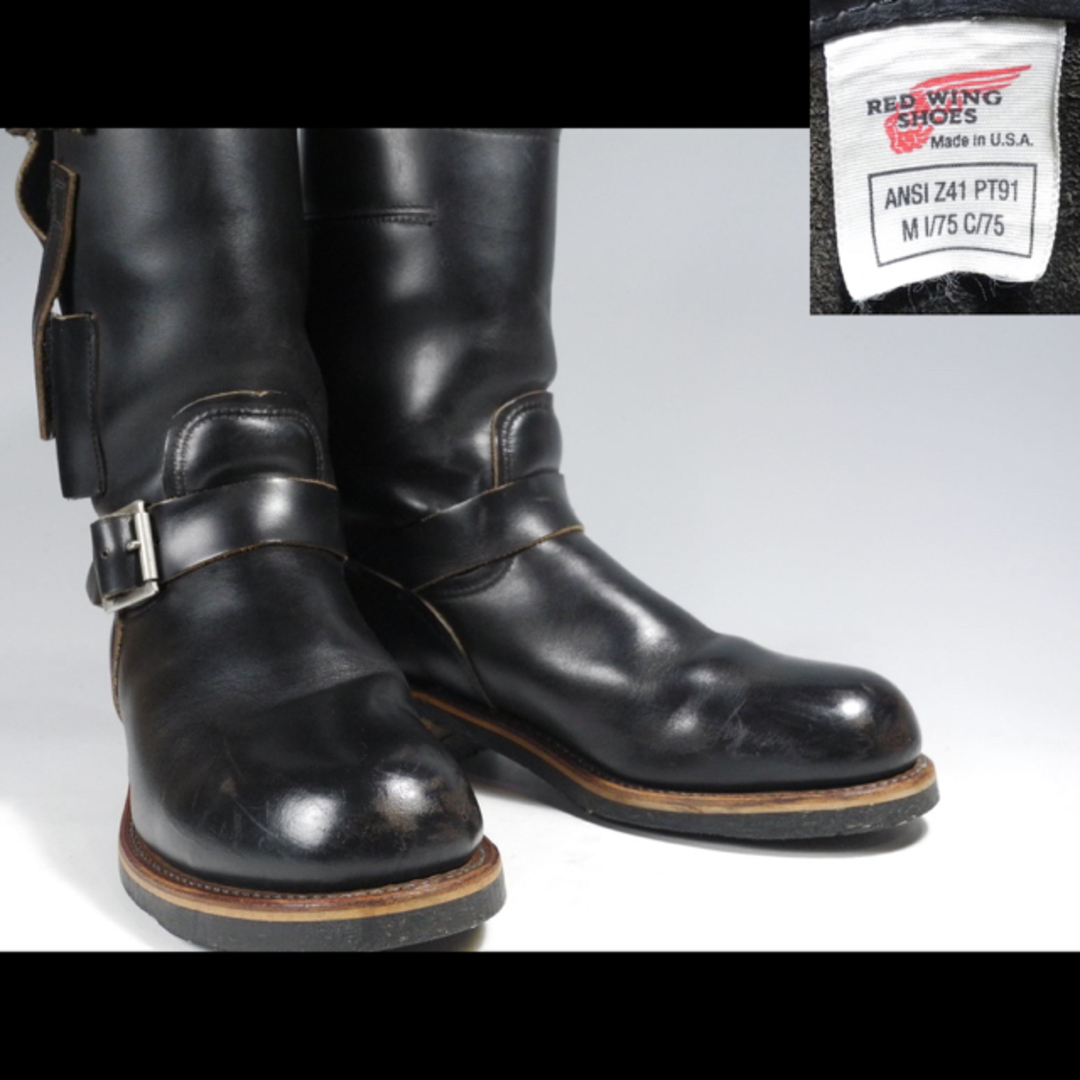 Red Wing 2268 PT91 中期 プリントタグ 茶芯 レッドウィング - ブーツ