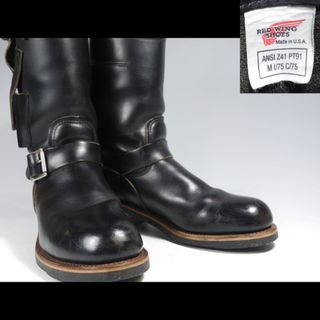 レッドウィング(REDWING)のナイフポケットエンジニアPT91プリント羽タグ8270茶芯2268 9268(ブーツ)