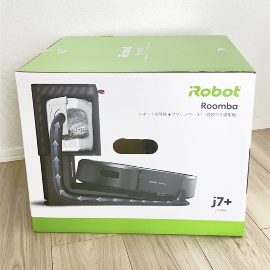 新品・未開封】ルンバ iRobot j7+ (ルンバj7+)-