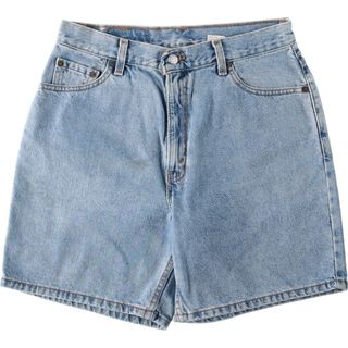 リーバイス(Levi's)の古着 リーバイス Levi's 550 RELAXED FIT デニムショーツ ショートパンツ USA製 レディースXL(w31) ヴィンテージ /eaa368187(ショートパンツ)