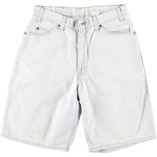 リーバイス(Levi's)の古着 リーバイス Levi's デニムショーツ ハーフパンツ USA製 メンズw32 ヴィンテージ /eaa368190(ショートパンツ)