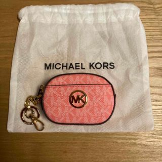 マイケルコース(Michael Kors)の未使用♡マイケルコース♡キーケース♡キーリング♡ミニポーチ♡ピンク系(キーケース)