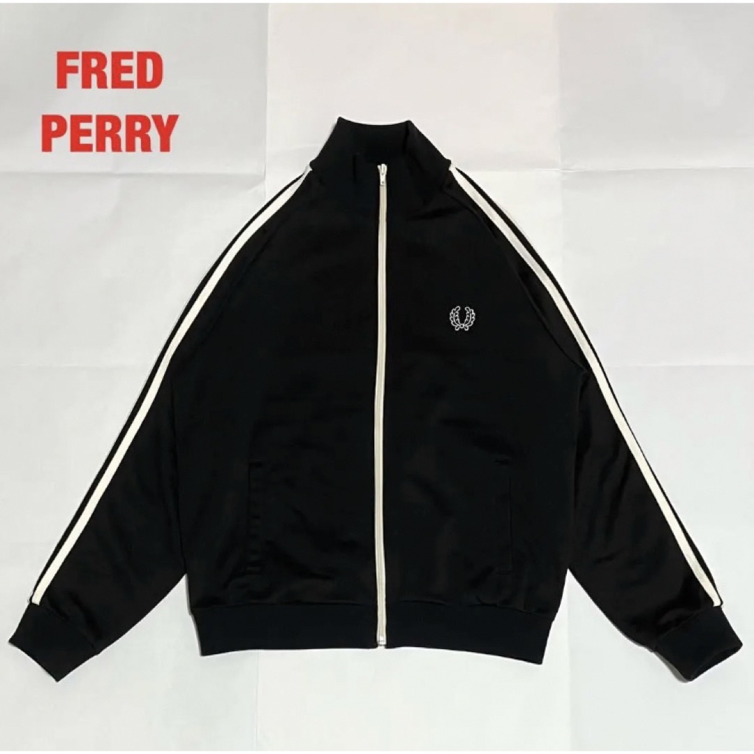 FRED PERRY　トラックジャケット　ツインテープ　ユニオンジャック　月桂樹 | フリマアプリ ラクマ