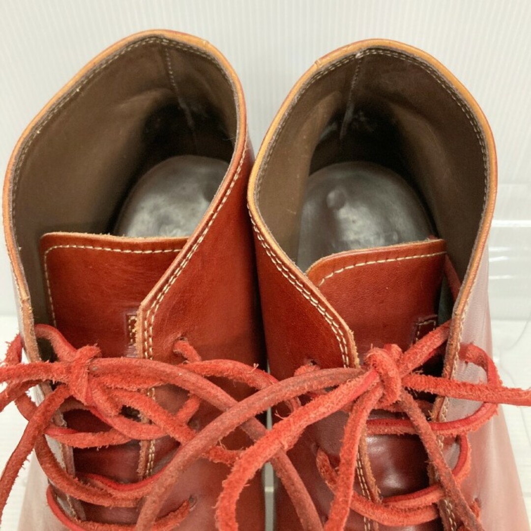 ★モト デザートブーツ チャッカブーツ 赤茶 size3 7