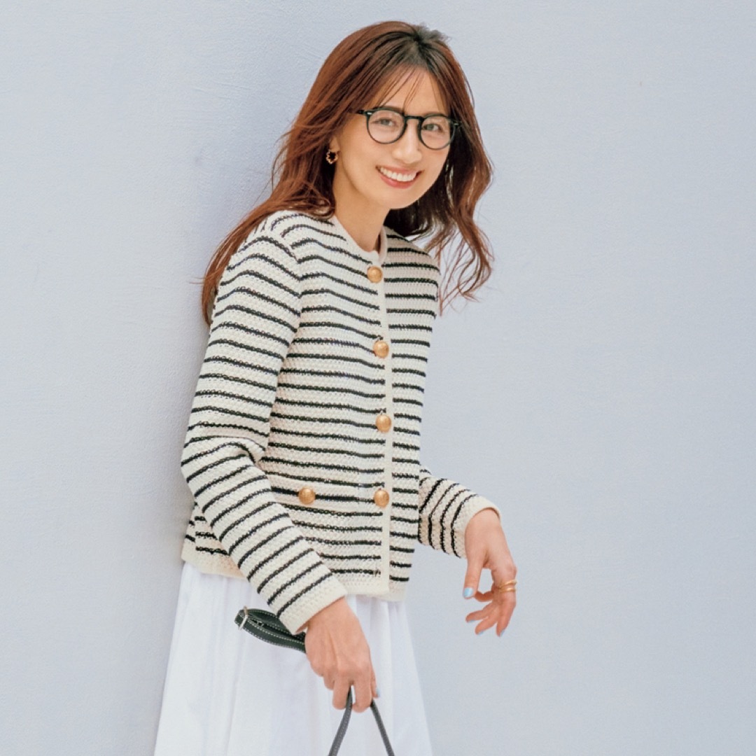 新品 タグ付き Mila Owen 金釦ショート丈ニットカーディガン | フリマアプリ ラクマ