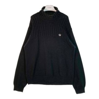 フレッドペリー(FRED PERRY)の★フレッドペリー ハイネックニット 長袖 ブラック sizeL(ニット/セーター)