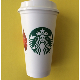 スターバックス(Starbucks)の2個セット★最後の一品★海外スターバックス★リユーザブルカップ★リーフ(グラス/カップ)