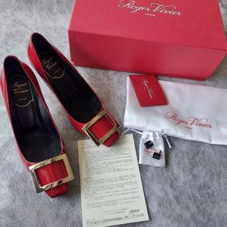 ロジェヴィヴィエ(ROGER VIVIER)のロジェヴィヴィエ　ベルヴィヴィエトランペット　ヴァレンティノ　フェラガモ　(ハイヒール/パンプス)