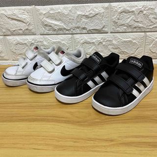 ナイキ(NIKE)のadidas  NIKEセット  キッズ　スニーカー(スニーカー)