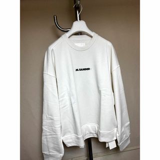 新品 XL JIL SANDER 22aw ロゴスウェット ホワイト 5264