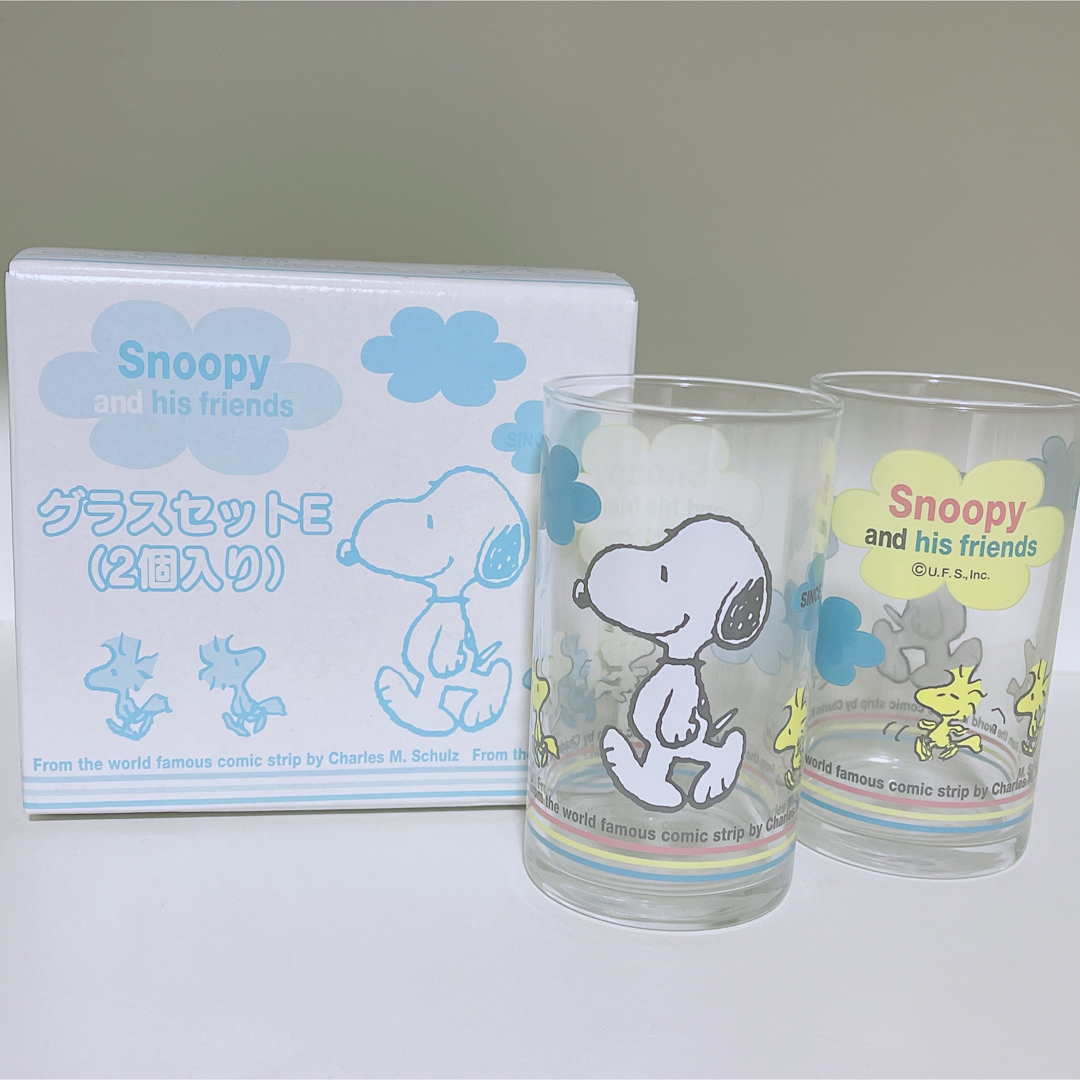 SNOOPY(スヌーピー)のスヌーピー グラス コップ インテリア/住まい/日用品のキッチン/食器(グラス/カップ)の商品写真
