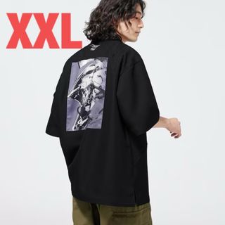 ジーユー(GU)のXXL　オーバーサイズシャツKOJIMA PRODUCTIONS　GU ブラック(シャツ)