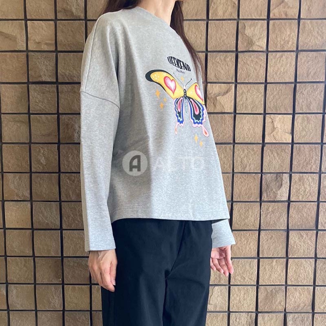 Weekend Max Mara TEMIDE スウェット トレーナー 蝶柄