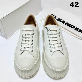 ジルサンダー(Jil Sander)の新品 42 23ss JIL SANDER プラットフォームスニーカー 5317(スニーカー)