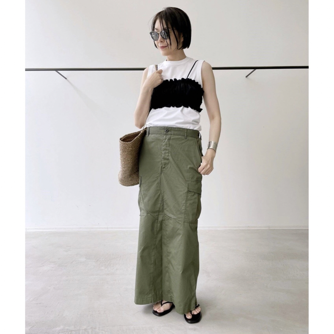 レディースL'appartement  CIOTAシオタ　Cargo Maxi Skirt