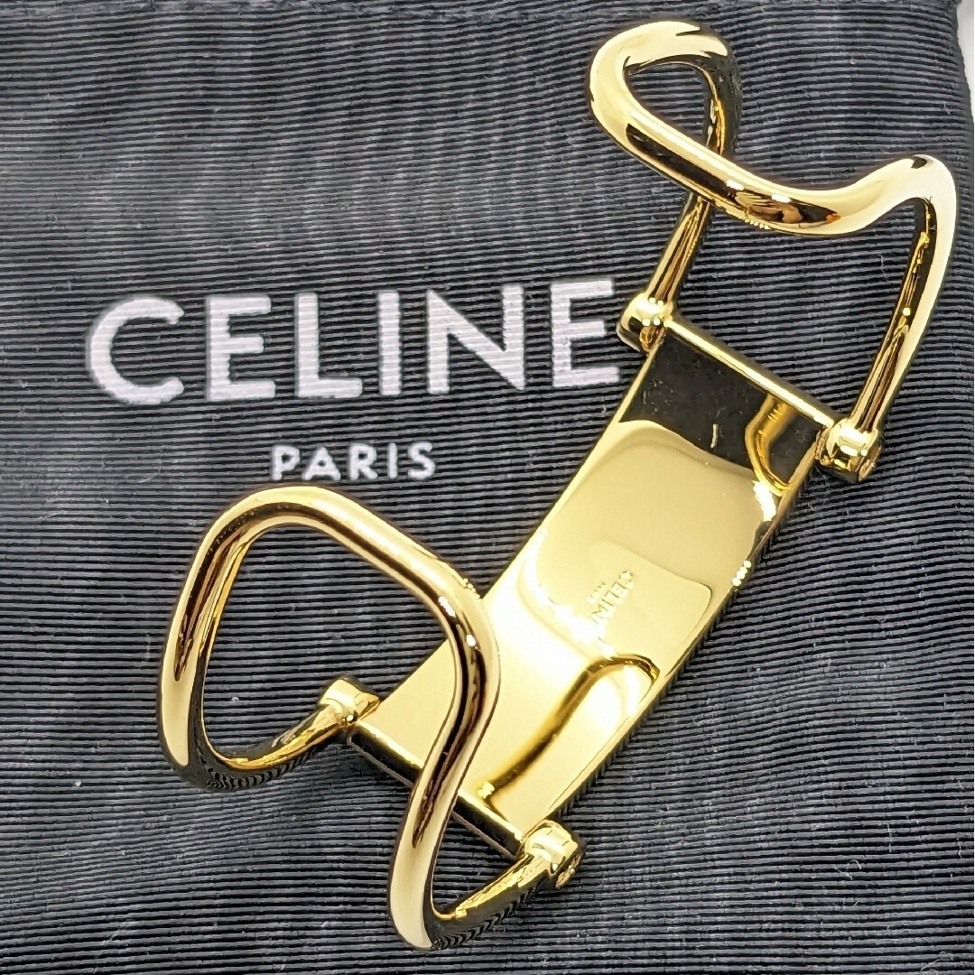 celine(セリーヌ)の【新品・未使用】セリーヌ CELINE ブレスレット バングル ゴールド C2 レディースのアクセサリー(ブレスレット/バングル)の商品写真