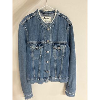 アクネストゥディオズ(Acne Studios)のacne studios ノーカラーデニムジャケット(Gジャン/デニムジャケット)