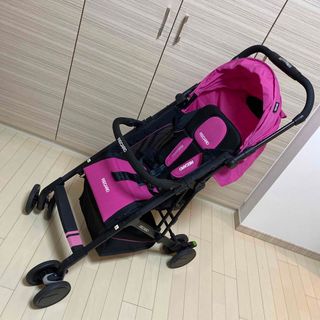 レカロ(RECARO)の短期間使用！美品！レカロ　イージーライフ　ピンク(ベビーカー/バギー)