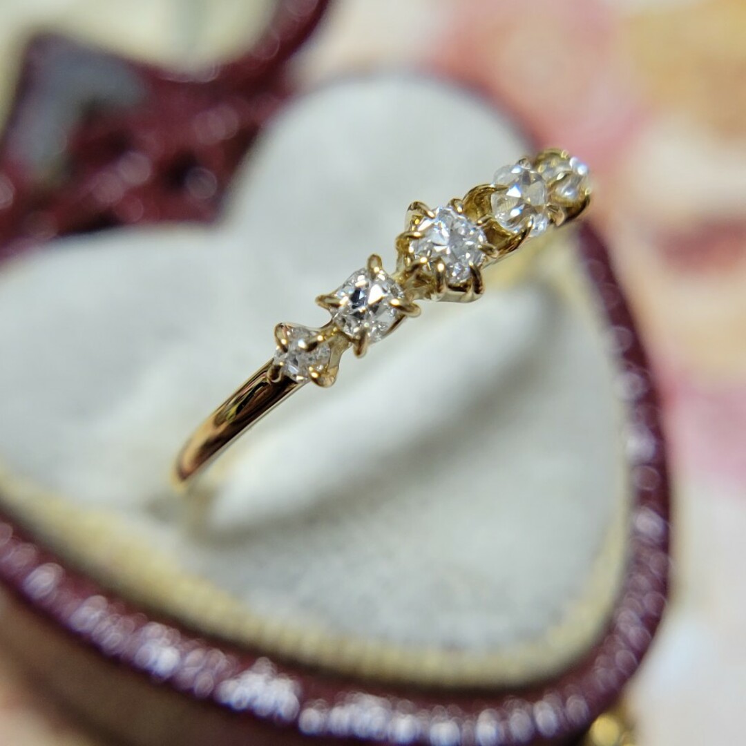 💓✨ ダイヤモンド リング  オールドカット ✨💓 レディースのアクセサリー(リング(指輪))の商品写真