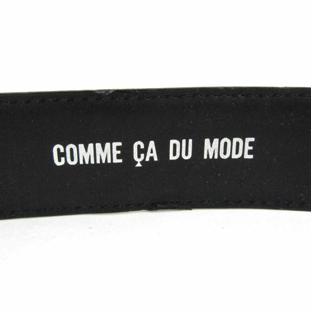 コムサ・デ・モード ベルト レザー フォーマル ブランド 小物 黒 メンズ ブラック COMME CA DU MODE