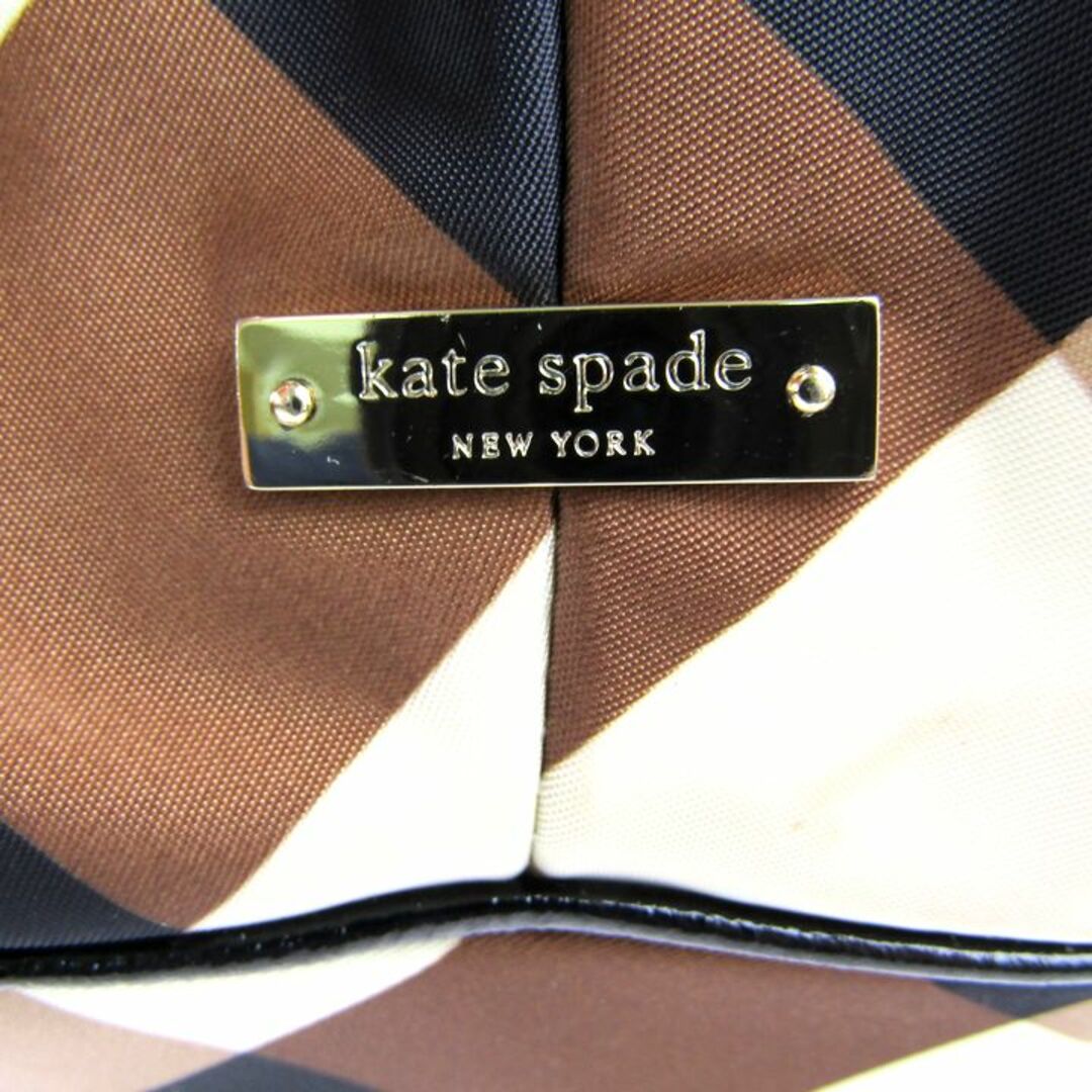 kate spade new york(ケイトスペードニューヨーク)のケイトスペード ハンドバッグ トートバッグ リボン チェック ブランド 鞄 レディース ブラウン Kate Spade レディースのバッグ(ハンドバッグ)の商品写真