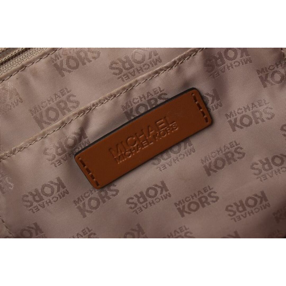 マイケルコース ミニボストンバッグ Grayson サッチェル ショルダーバッグ 2way PVC/レザー レディース ブラウン Michael Kors 5