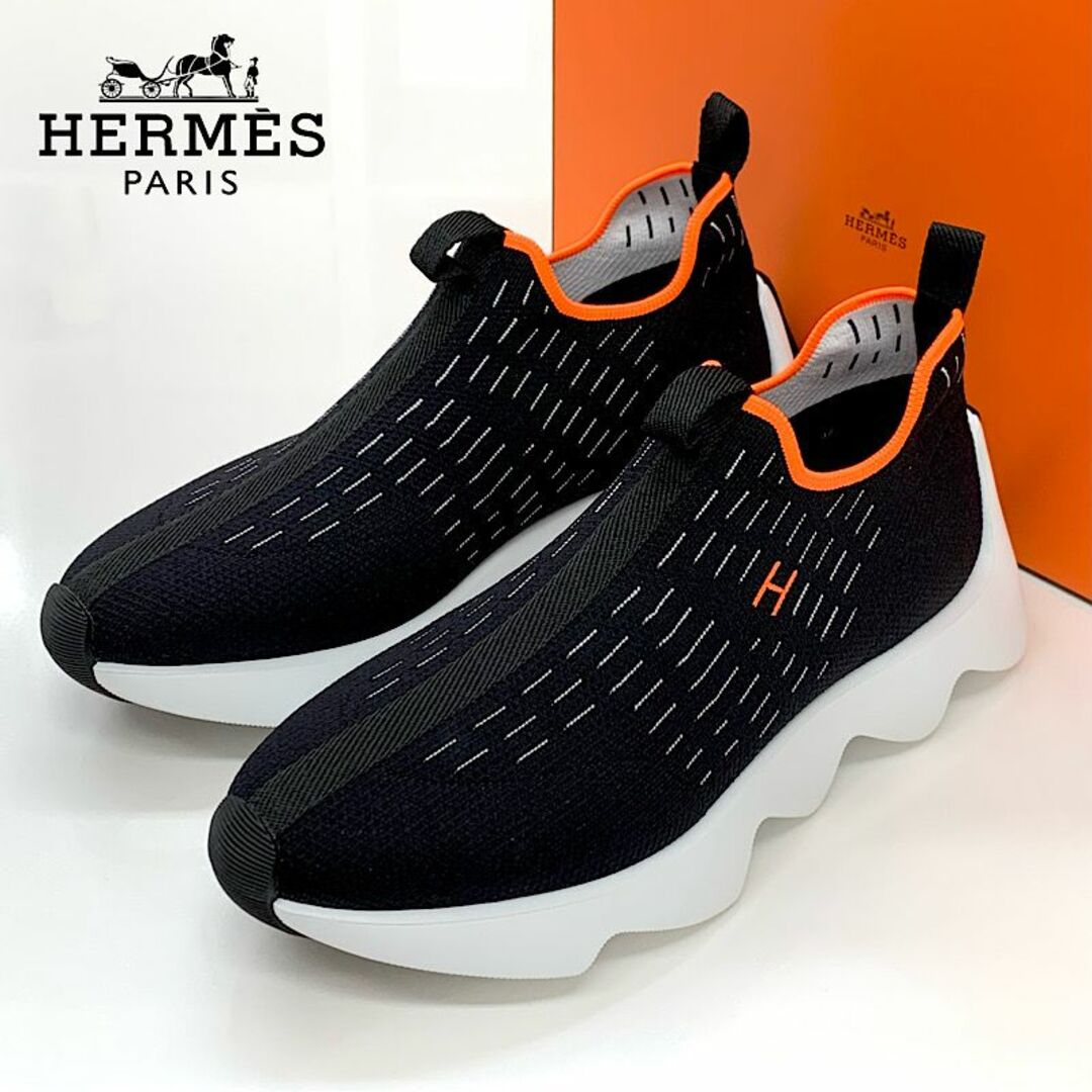 Hermes(エルメス)の6767 未使用 エルメス エクレール ファブリック H ロゴ スニーカー レディースの靴/シューズ(スニーカー)の商品写真