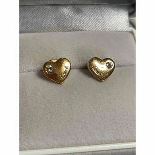 新品 コーチ COACH ピアス PEARL HEART PADLOCK STUD ゴールド 金