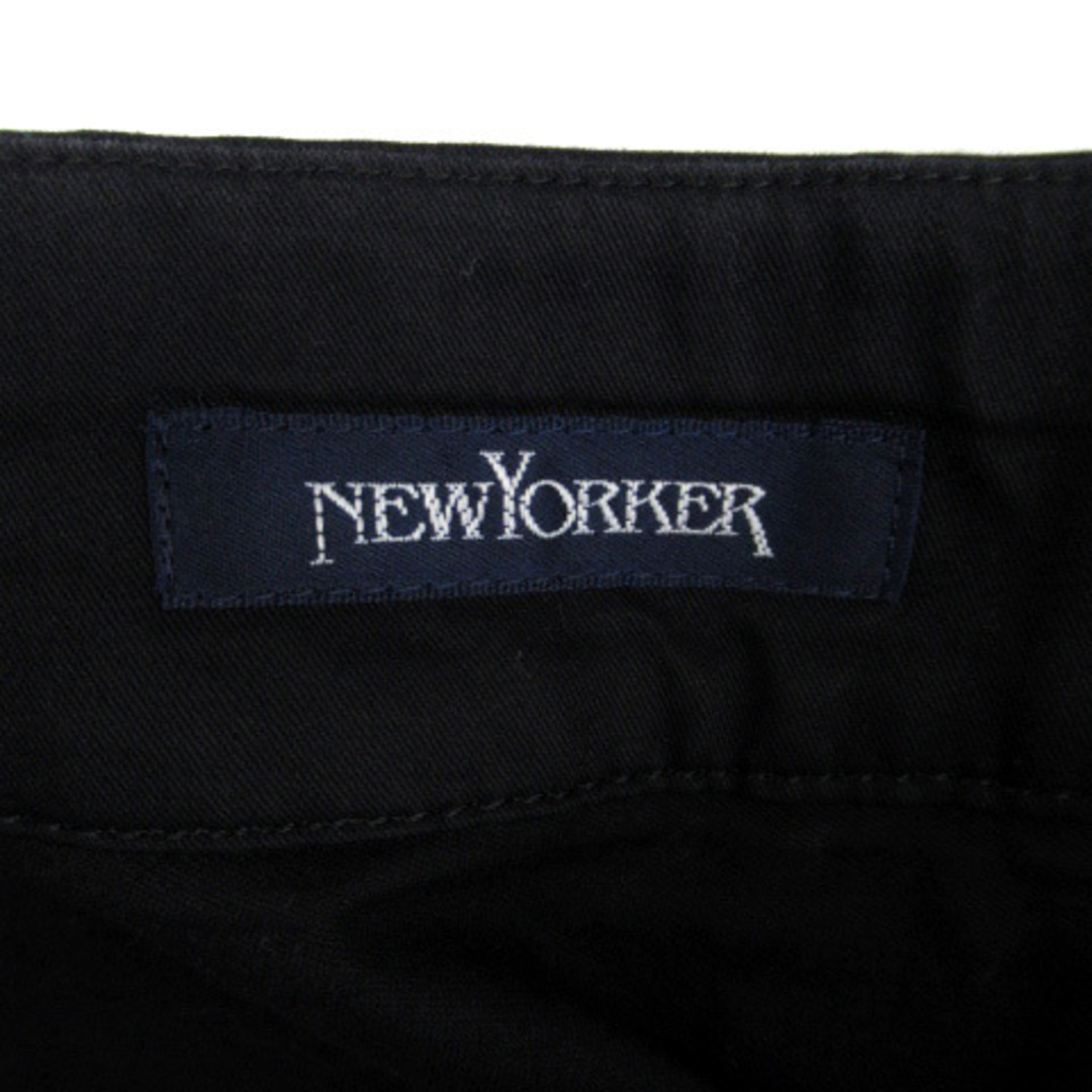 NEWYORKER(ニューヨーカー)のニューヨーカー NEWYORKER タイトスカート ミモレ丈 無地 11 紺 レディースのスカート(ひざ丈スカート)の商品写真