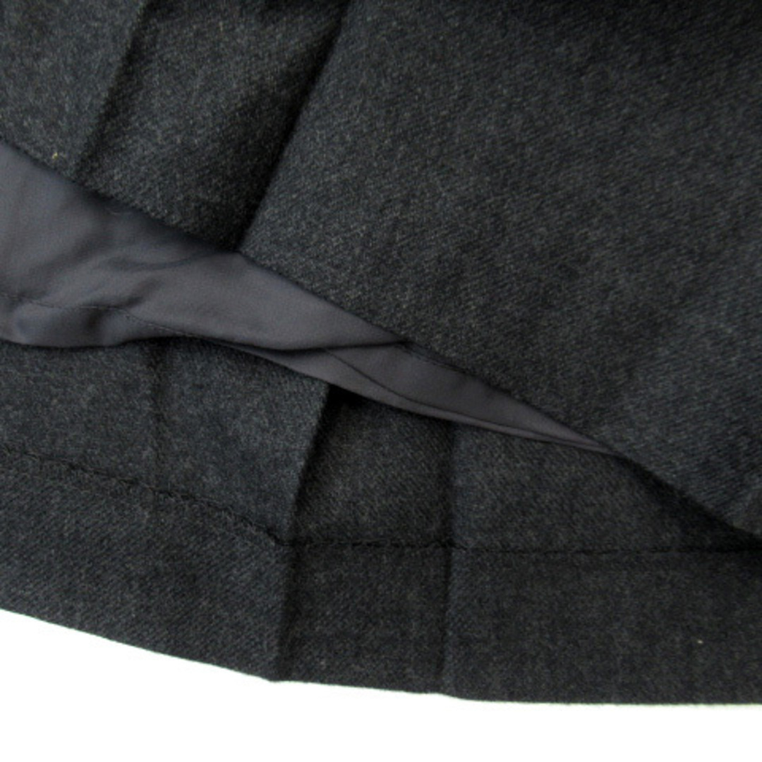 Peyton Place(ペイトンプレイス)のペイトンプレイス プリーツスカート ダイアゴナルストライプ柄 ベルト ウール 9 レディースのスカート(ひざ丈スカート)の商品写真