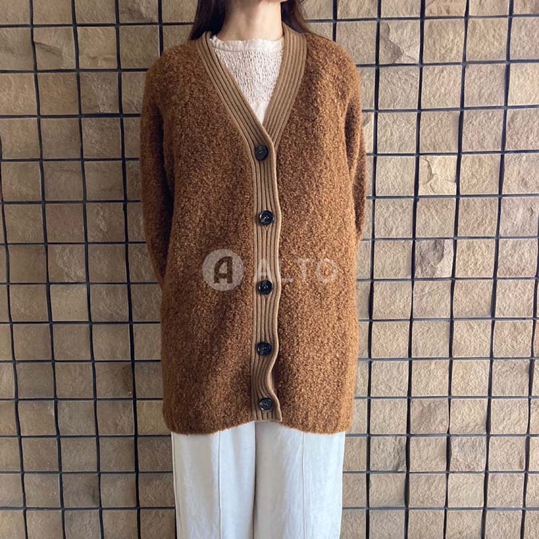 Weekend Max Mara - Weekend Max Mara アルパカ混 ニットカーディガン