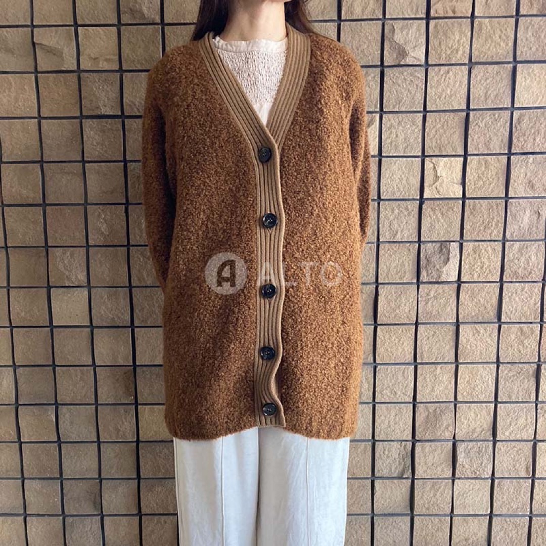 【新品・未使用】 S MAXMARA  ウールカシミアカーディガン　XS