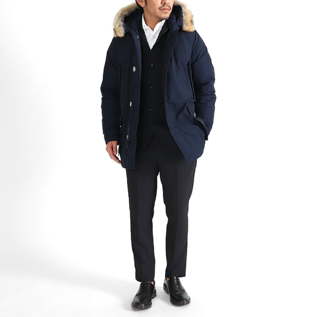 WOOLRICH(ウールリッチ)のWOOLRICH ARCTIC PARKA ML  Sサイズ ネイビー メンズのジャケット/アウター(ダウンジャケット)の商品写真