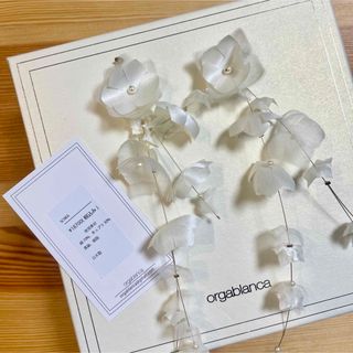 ヴェラウォン(Vera Wang)の【週末限定値下げ】orgablanca オルガブランカ イヤリング(イヤリング)