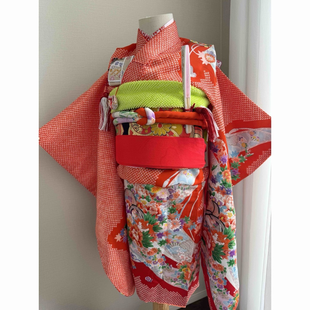 七五三に☆レトロ可愛い3歳着物セット 5歳の通販 by Kanco's shop|ラクマ