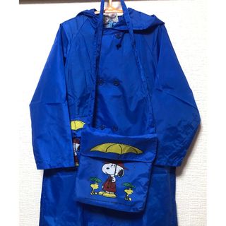 SNOOPY - SNOOPYキッズレインコート110㎝