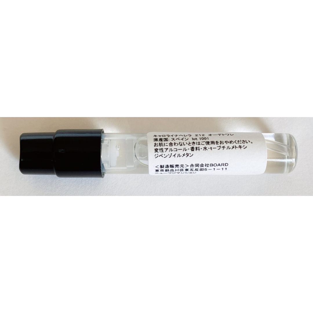 CAROLINA HERRERA(キャロライナヘレナ)のキャロライナヘレラ 212 EDT 香水 1.5ml お試し アトマイザー コスメ/美容の香水(ユニセックス)の商品写真