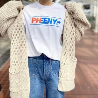 フィーニー(PHEENY)の完売　レア　pheeny adam et rope Tシャツ　水色(Tシャツ(半袖/袖なし))