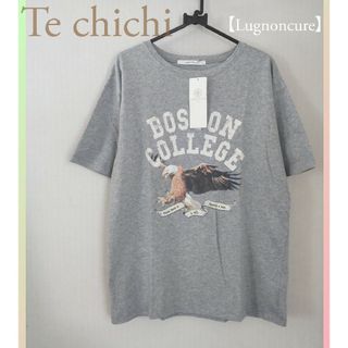 テチチ(Techichi)のTe chichi イーグルプリントTシャツ グレー Free ルノンキュール(Tシャツ(半袖/袖なし))