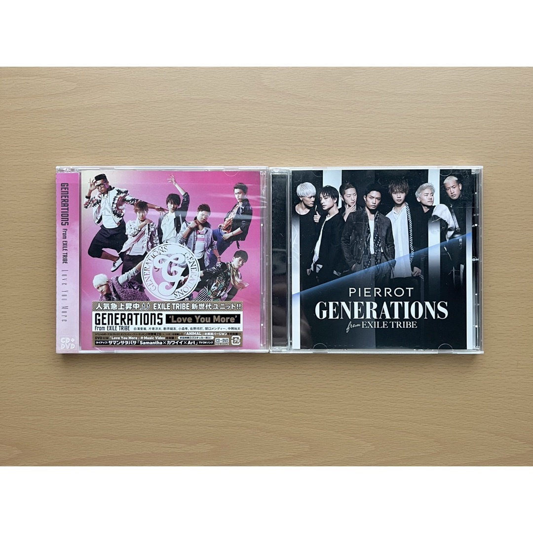 GENERATIONS(ジェネレーションズ)のGENERATIONS  HiGH&LOW CD DVD Blu-ray セット エンタメ/ホビーのDVD/ブルーレイ(ミュージック)の商品写真