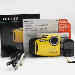 FUJIFILM コンパクトデジタルカメラ イエロー F FX-XP70Y(コンパクトデジタルカメラ)