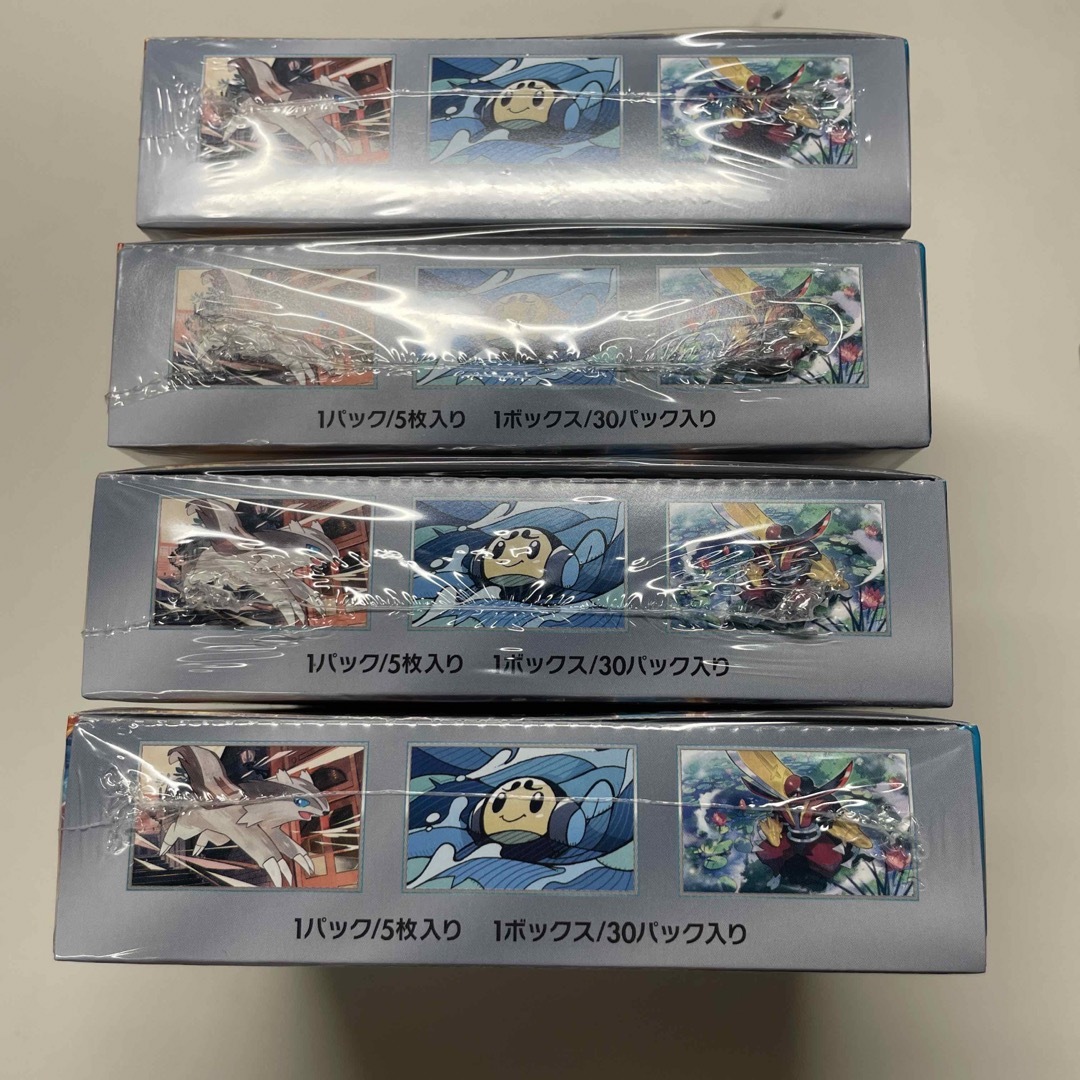 ポケモンカード　拡張パック 黒炎の支配者 4BOX 新品未開封 シュリンク付き 4